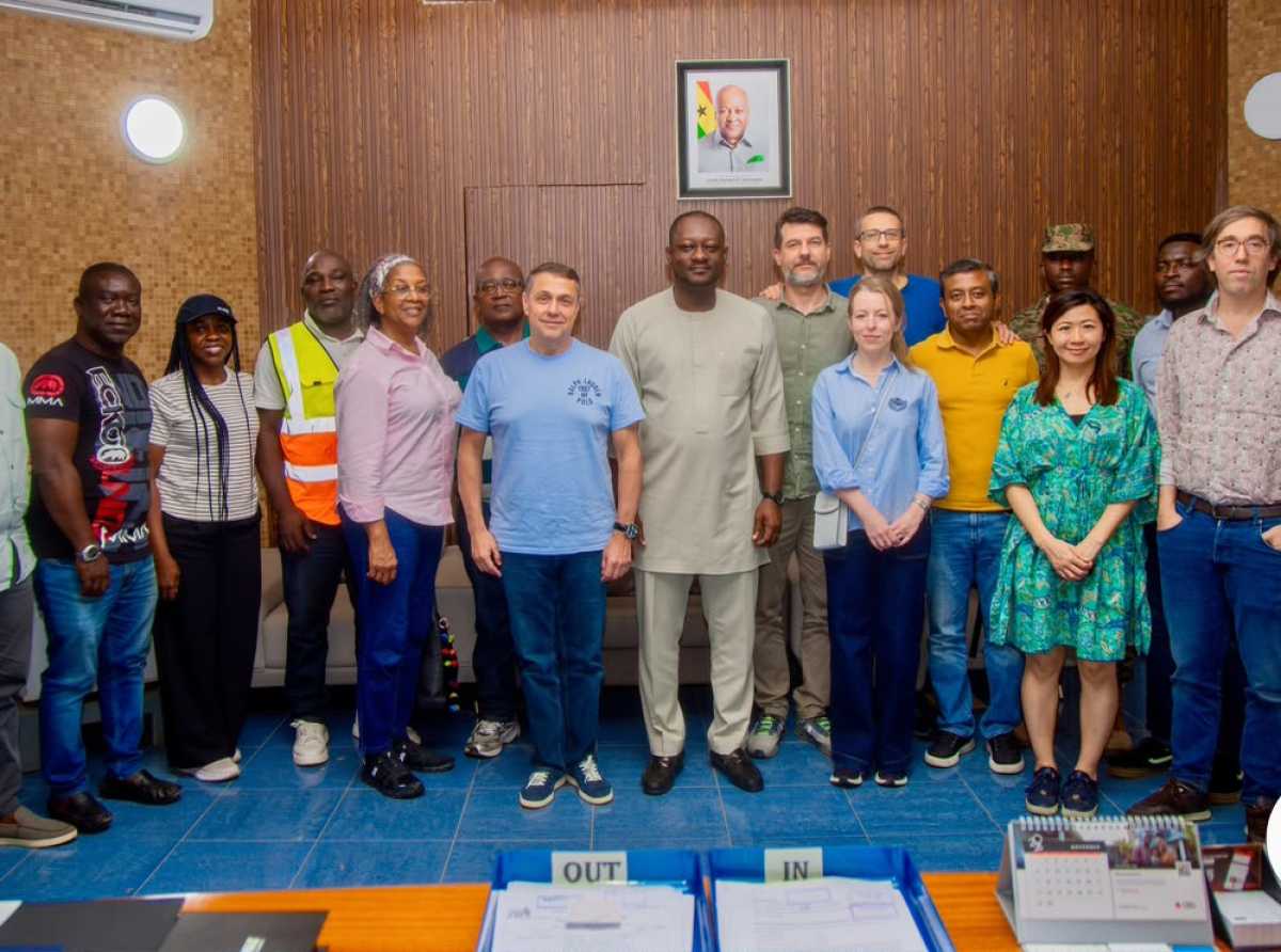IMF Team Visits Tema Oil Refinery to Assess Recovery Efforts 